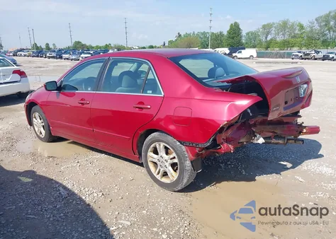 2007 Honda Accord 2.4 Se из США, поврежденный, VIN 1HGCM55337A148649